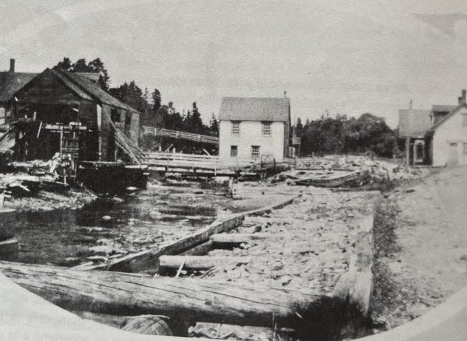 Moulin à scie des Garant.